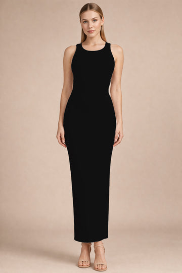 Midnight Black Bodycon Dress