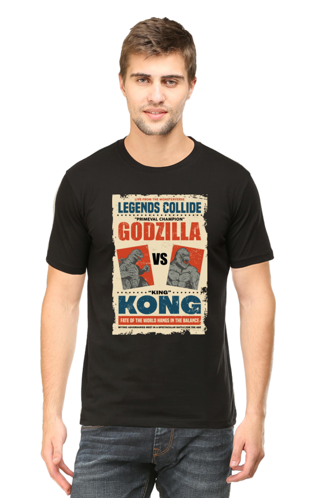 Men's T-shirt GODZILLA VS KINGKONG