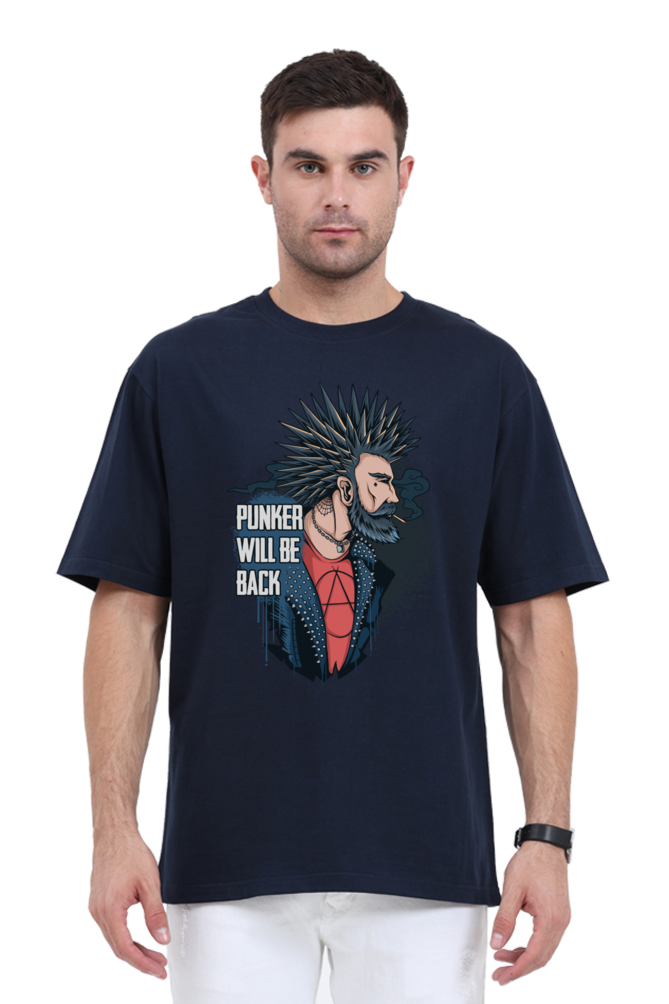 Men's Oversized T-shirt Punk - GW Premium