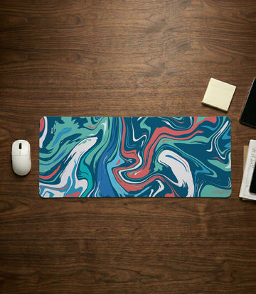Blue Abstract XL Gaming Pad