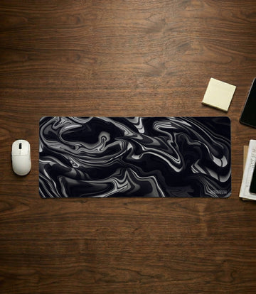 Black Abstract XL Gaming Pad