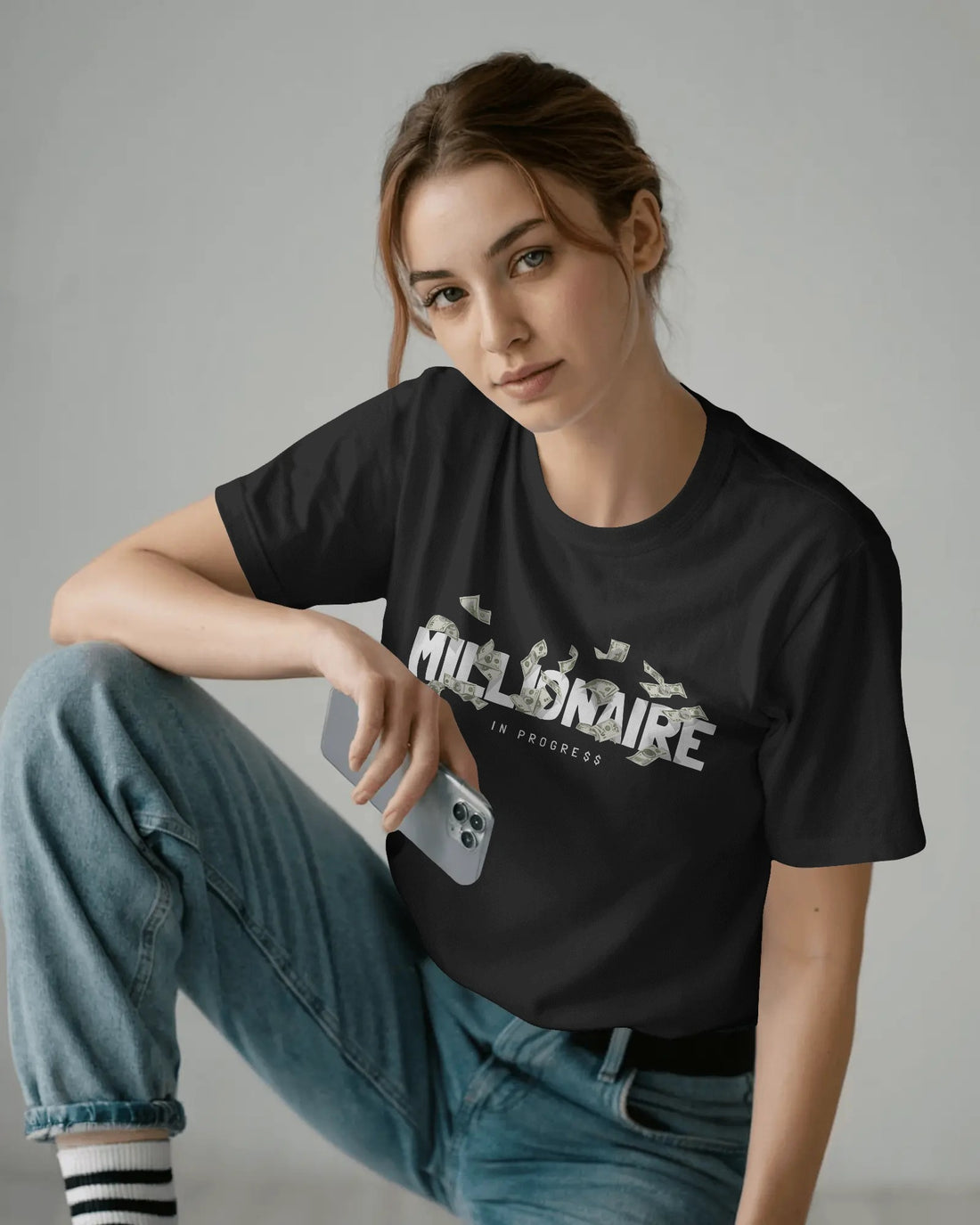 Millionaire in progre$$ Women's T-Shirt