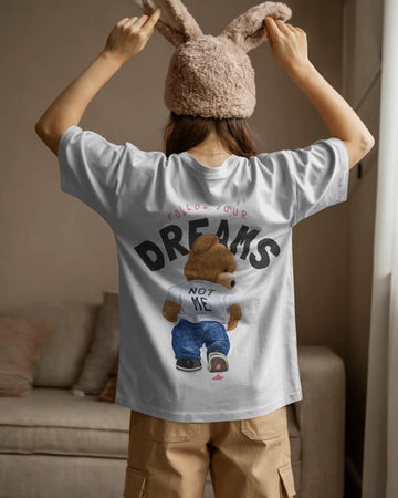 Follow your Dreams Women Oversized T-Shirt