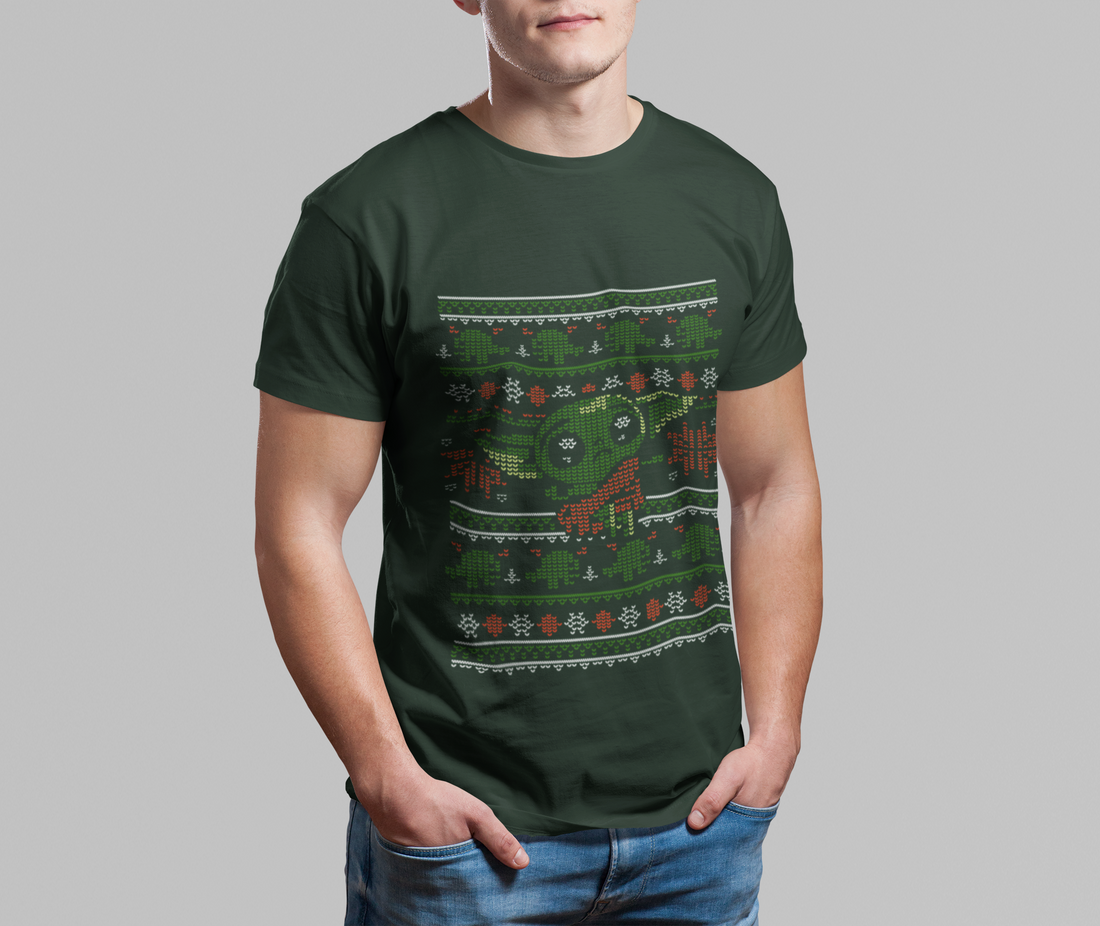 Mandalorian - Fair Isle jacquard Print Classic T-Shirt