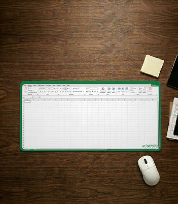 Excel spreadsheet Large Mouse Pad