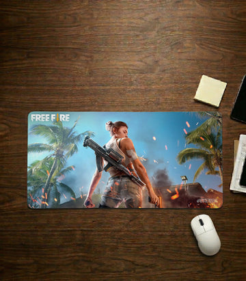 Free Fire themed Large Gaming Pad