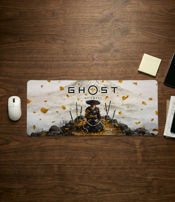 Ghost of yotei White XL Gaming Pad