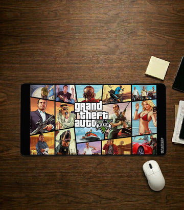 GTAV cover art Large Gaming Pad