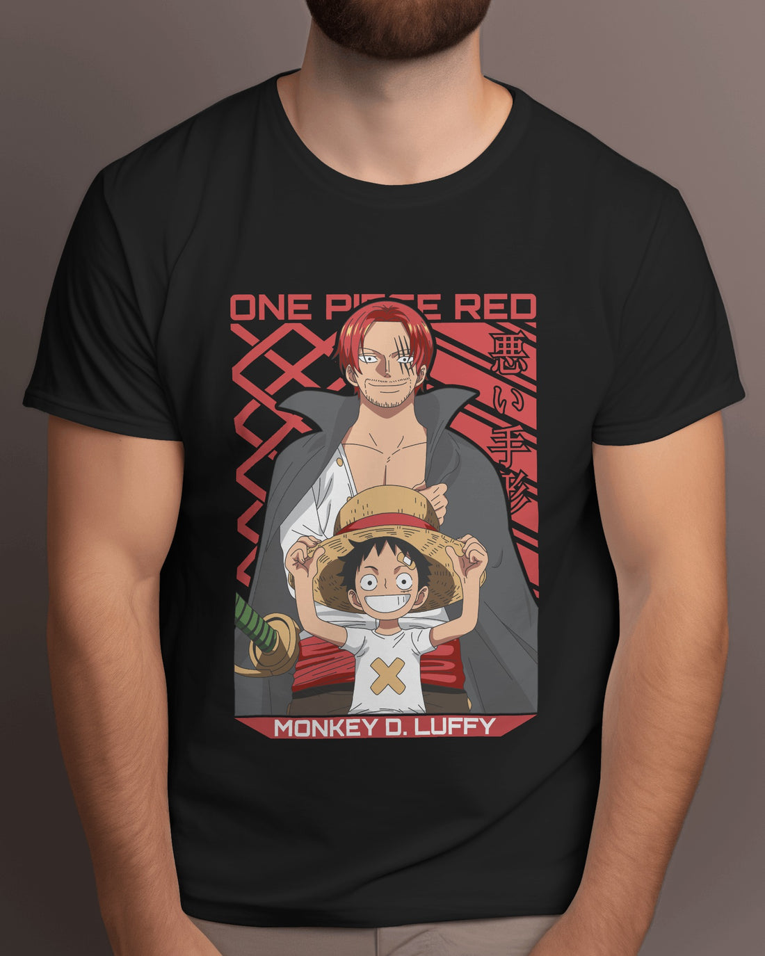 Men's T-shirt one piece red -GW Premiums