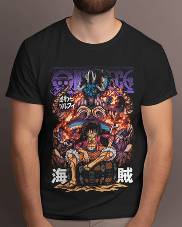 Onepiece Fire Battle Anime T-Shirt