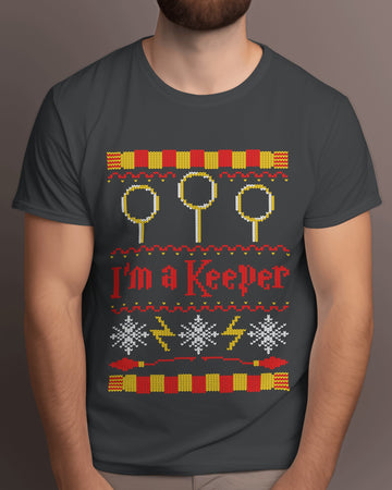 I'm a Keeper - Fair Isle jacquard Print Classic T-Shirt