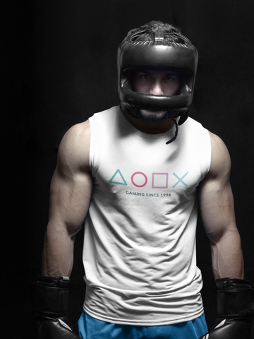 Playstation Logo Men's Sleeveless T-Shirt