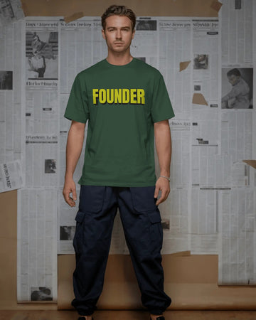 Founder Unisex Oversized Classic T-Shirt