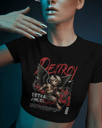 Destroy Dark Romance Baby Tee