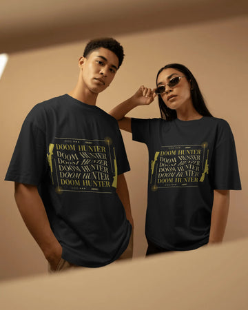 Doom hunter Unisex Oversized T-Shirt
