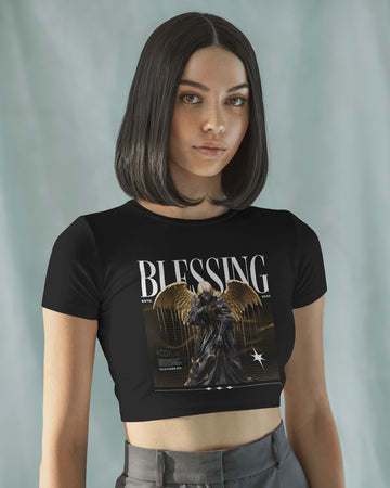 Blessed Angel Graphic Baby Tee