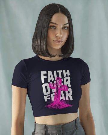Faith Over Fear+ Baby Tee