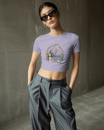 Boho Roller Vibe Baby Tee
