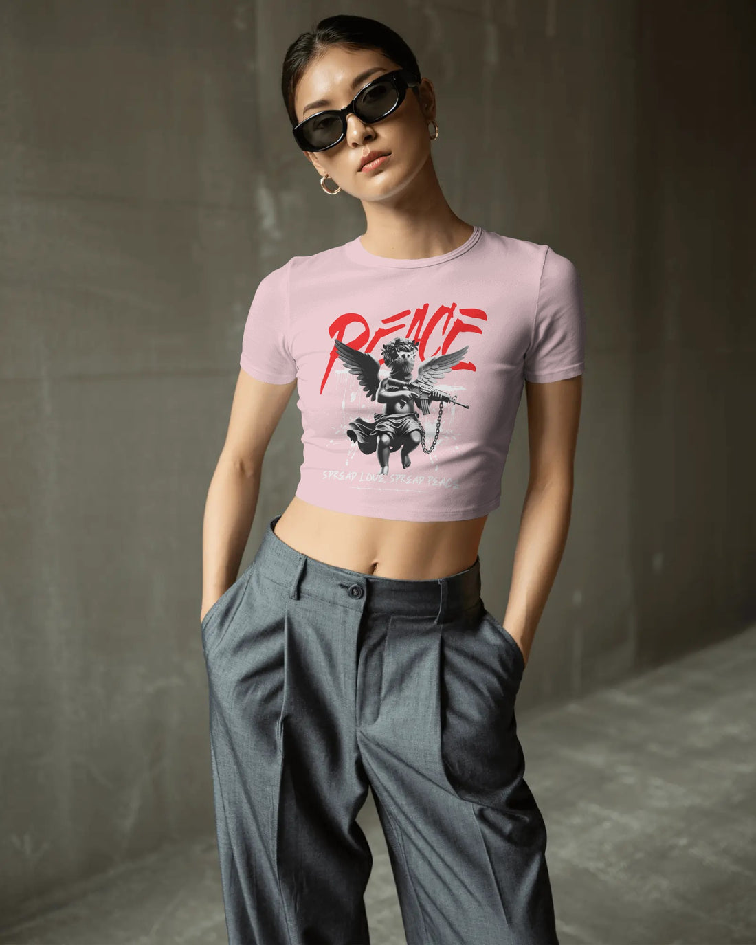 Spread Love Spread Peace Baby Tee