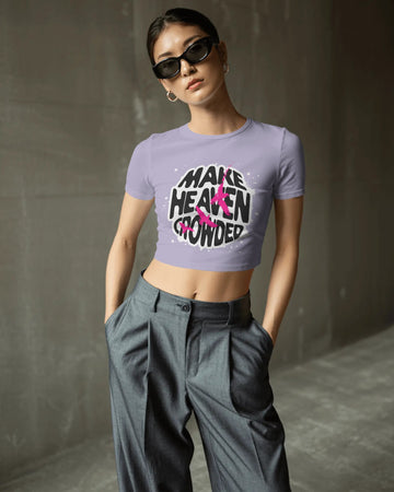 Make Heaven Crowded Baby Tee