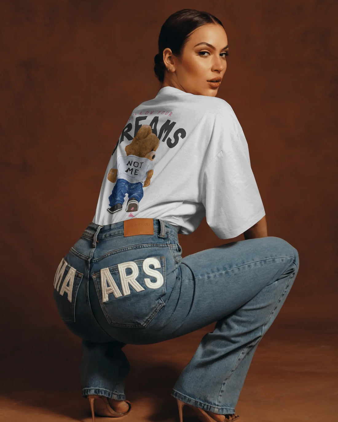 Follow your Dreams Women Oversized T-Shirt